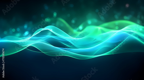 Abstract background and data transfer concept, abstract line art background