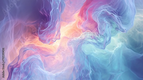 Abstract background, capillary effect, pastel colors, ultra detailed, waves