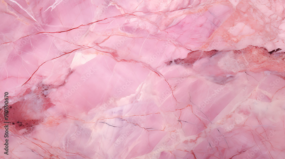 Fototapeta premium Pink Elegant Marble Texture - Soft and Sophisticated High-Resolution Background 