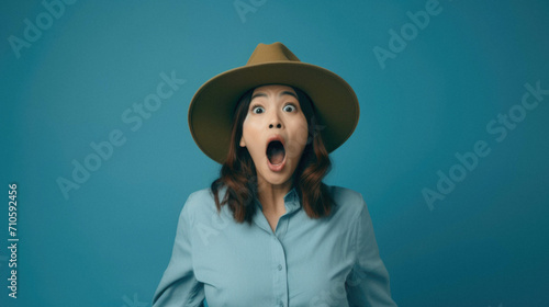Young beautiful hispanic woman wearing casual clothes afraid and shocked with surprise expression, fear and excited face.