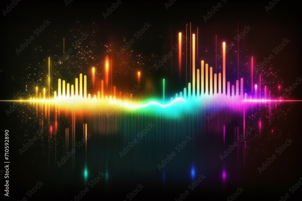 abstract background with glowing lines abstract background with glowing lines