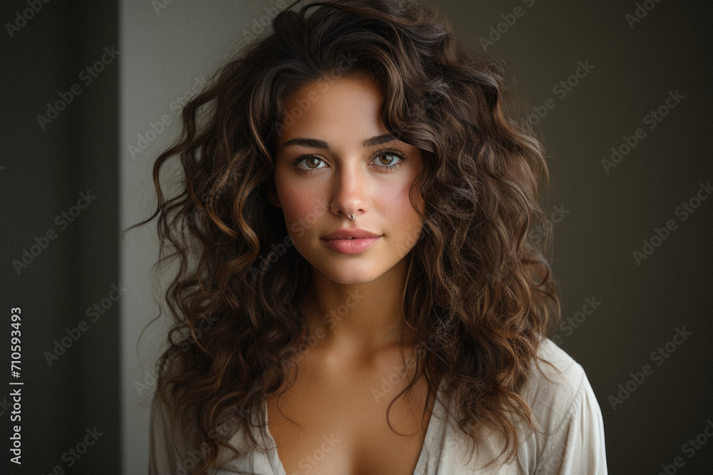 Young beautiful african american woman. Young beautiful african american woman.