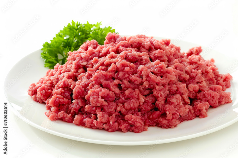 White Perfection: A Dish of Minced Meat White Perfection: A Dish of Minced Meat