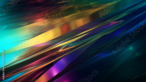 holographic background, futuristic colorful background, metalic background | Ai generated