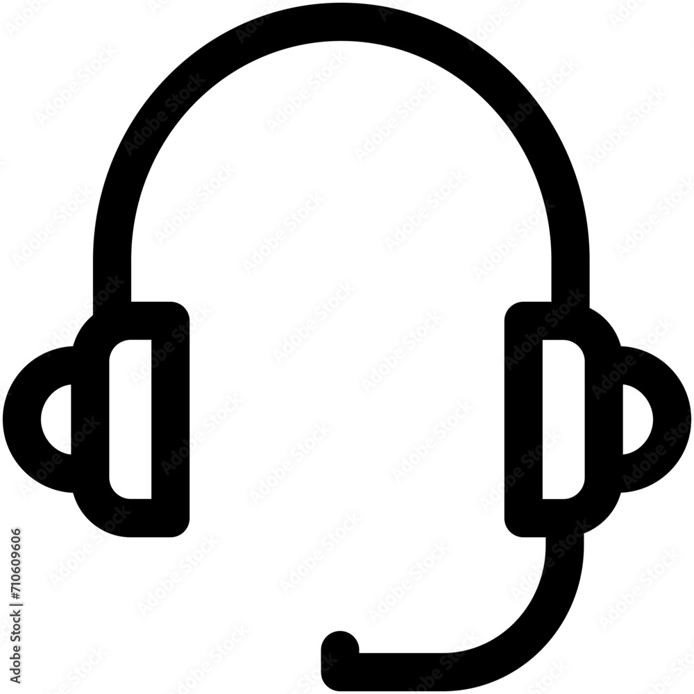 Headphones Vector Icon Headphones Vector Icon