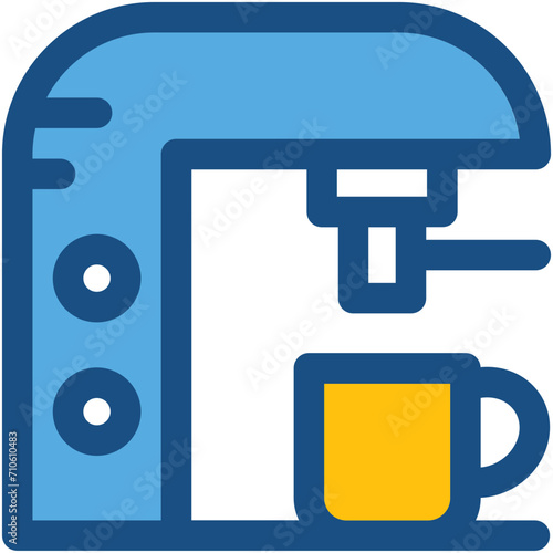 Coffee Machine Vector Icon
