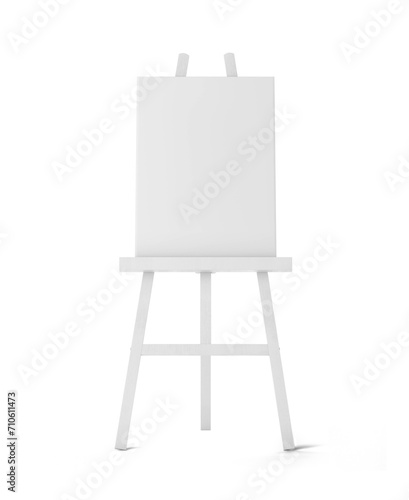 Poster Easel Stand on white background