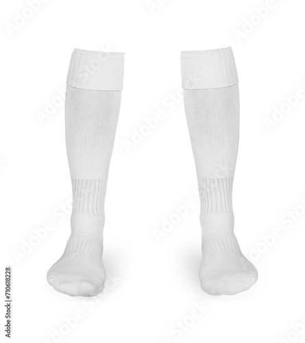 Socks Front View on white background