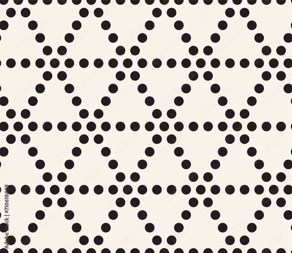 Vector seamless pattern. Repeating geometric elements. Stylish monochrome background design. Vector seamless pattern. Repeating geometric elements. Stylish monochrome background design.
