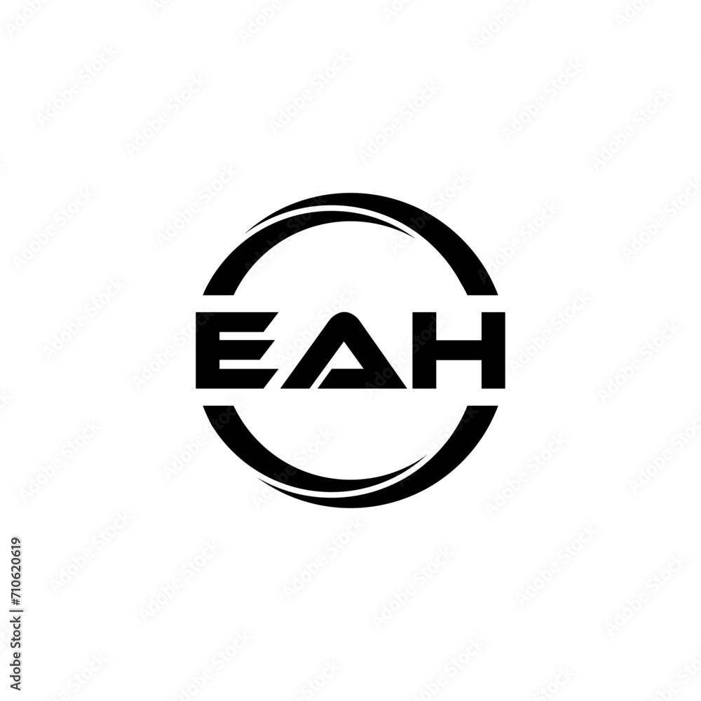 EAH letter logo design with white background in illustrator, cube logo, vector logo, modern alphabet font overlap style. calligraphy designs for logo, Poster, Invitation, etc. EAH letter logo design with white background in illustrator, cube logo, vector logo, modern alphabet font overlap style. calligraphy designs for logo, Poster, Invitation, etc.