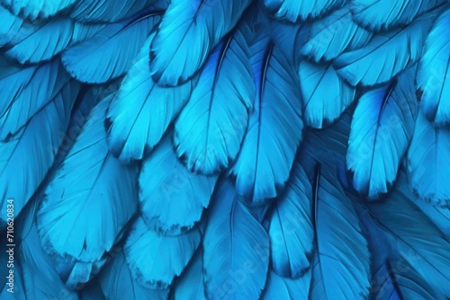 Abstract blue pattern from butterfly wings photo
