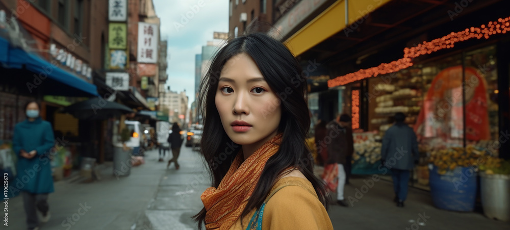 American Workforce Diversity: AI-Generated Imagery Showcasing the Vibrant Lives of Working Class Asians in the U.S