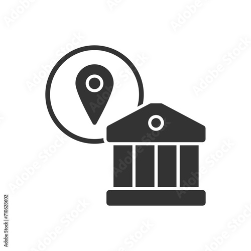 Bank Location Icon - Address Icon