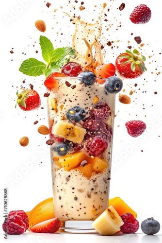 Healthy lifestyle. Smoothie...