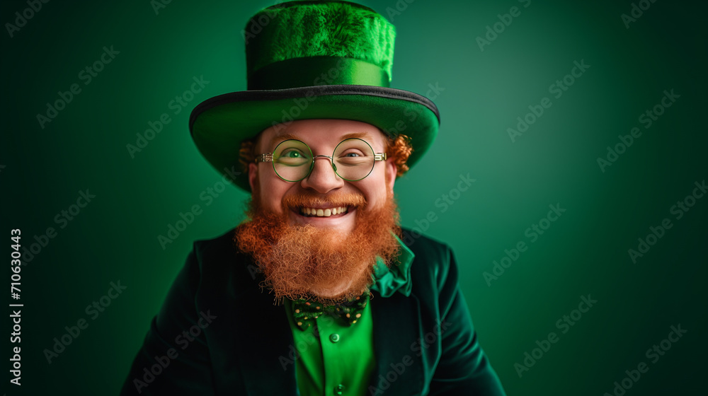 Portrait of Leprechaun. Saint Patrick's day. Portrait of Leprechaun. Saint Patrick's day.