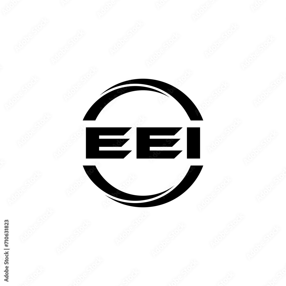 EEI letter logo design with white background in illustrator, cube logo, vector logo, modern alphabet font overlap style. calligraphy designs for logo, Poster, Invitation, etc. EEI letter logo design with white background in illustrator, cube logo, vector logo, modern alphabet font overlap style. calligraphy designs for logo, Poster, Invitation, etc.