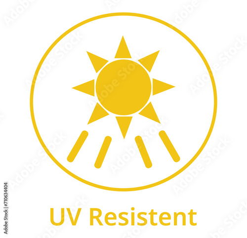 UV Resistent Symbol
 photo