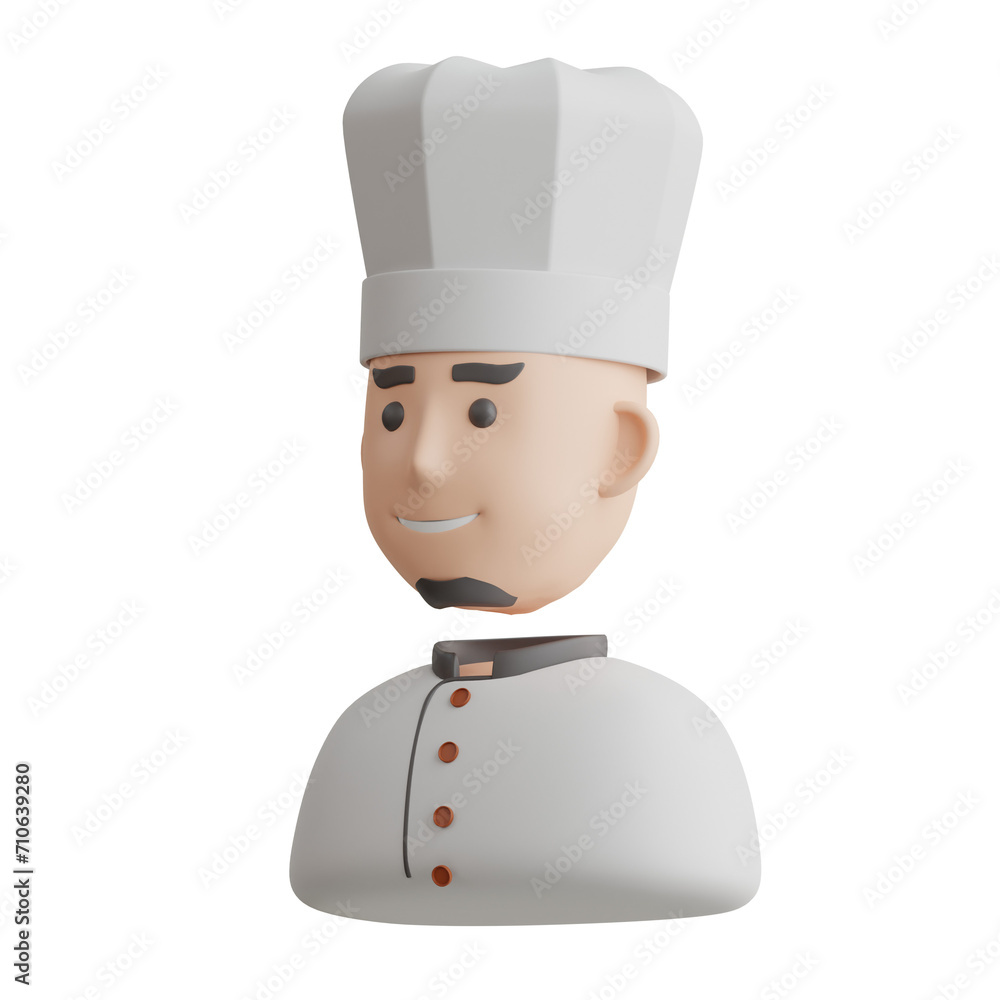 3D Chef Model Prep to Plate Culinary Delights. 3d illustration, 3d element, 3d rendering. 3d visualization isolated on a transparent background 3D Chef Model Prep to Plate Culinary Delights. 3d illustration, 3d element, 3d rendering. 3d visualization isolated on a transparent background