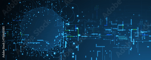 Abstract vector background. Futuristic technology style. Elegant background for business tech presentations.