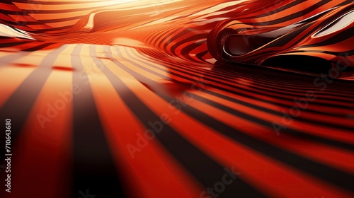 Highway abstract motor sport background, modern dynamic large screen, red and black lines