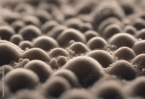 Common house hold dust high magnification macro isolated on white Shallow depth of field photo