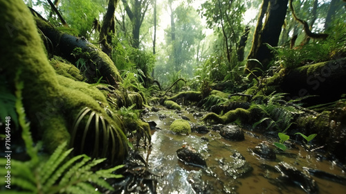 fern in the forest