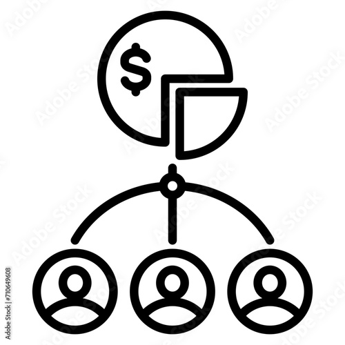 Dividend Icon For Design