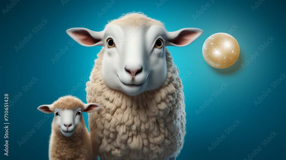 Obraz premium sheep