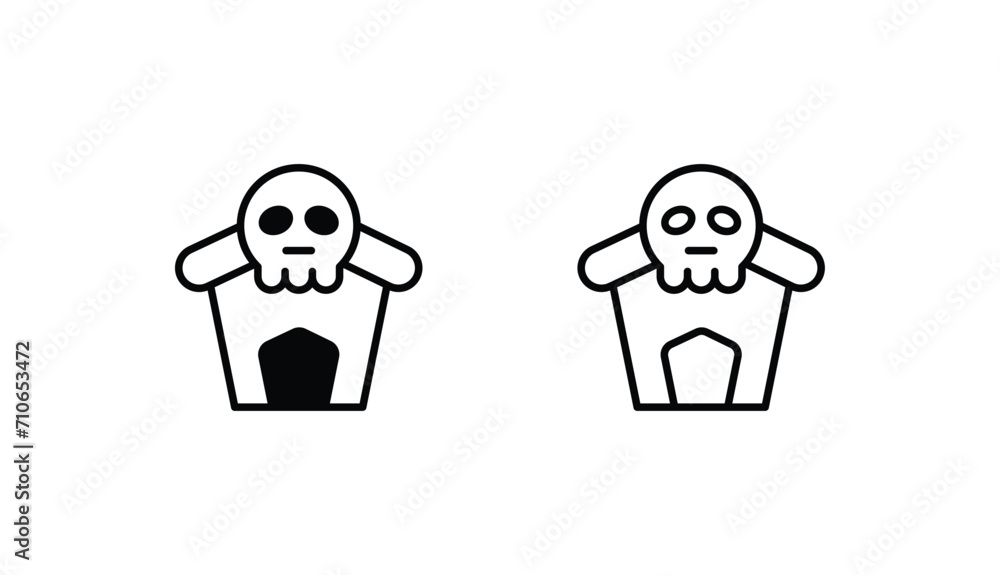 Obraz premium Home icon design with white background stock illustration