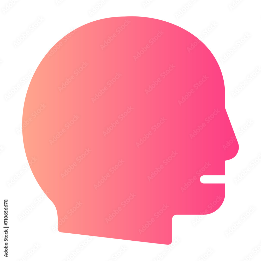 head gradient icon