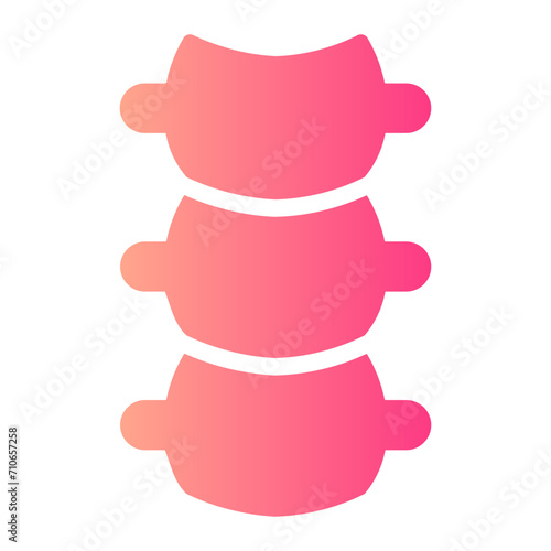 trachea gradient icon