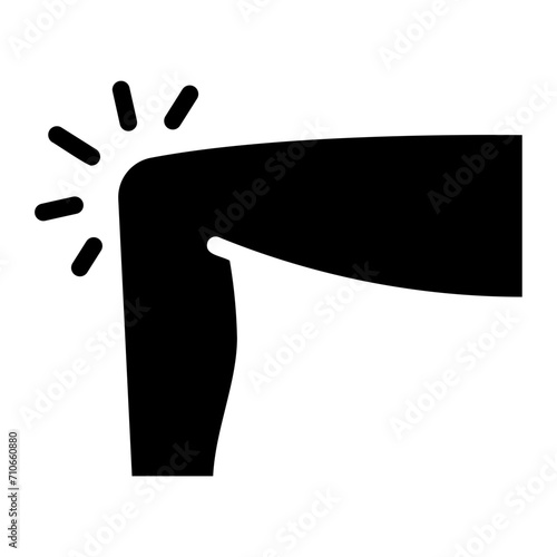 knee glyph icon