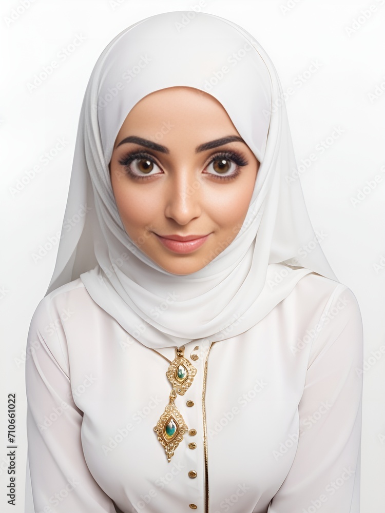 Beautiful Muslim Woman Nurse AI Generated Image Beautiful Muslim Woman Nurse AI Generated Image