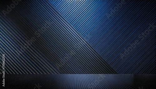 abstract blue and black are light pattern with the gradient is the with floor wall metal texture soft tech diagonal background black dark clean modern illustration photo