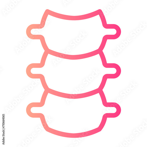 trachea gradient icon