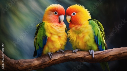 red and yellow macaw © Khan