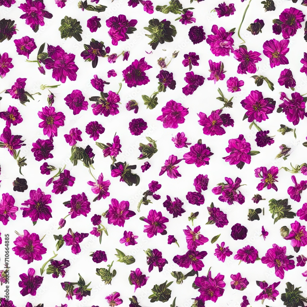 Flowers. Abstract seamless pattern. AI generated. Flowers. Abstract seamless pattern. AI generated.
