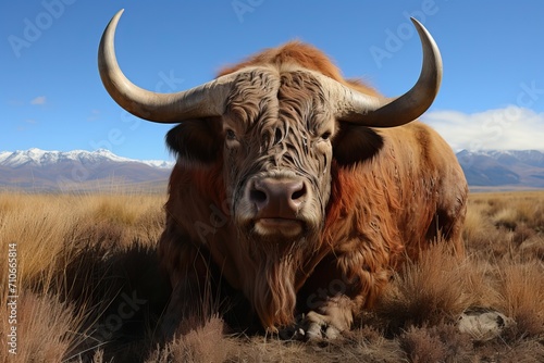 The biggest bull in the world.