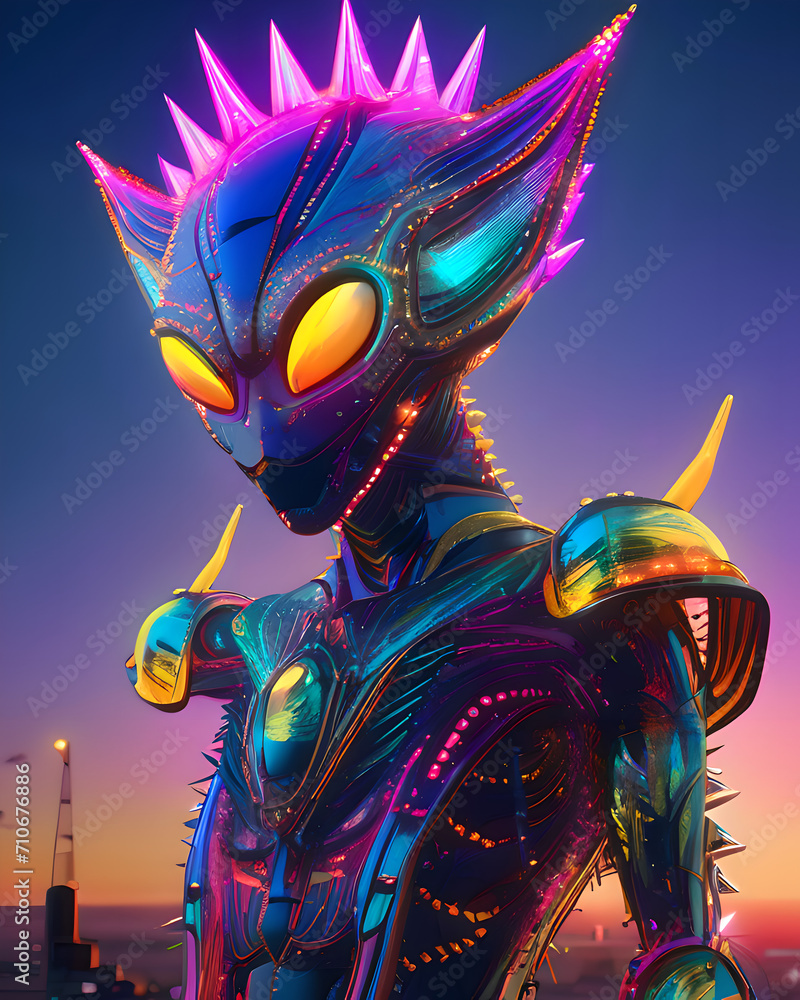 Neon Alien Neon Alien