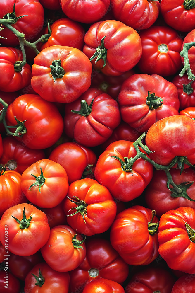 close up of tomatos, food advertising	
