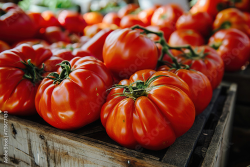 close up of tomatos, food advertising 