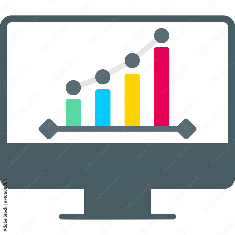 Obraz premium Increase Traffic Icon