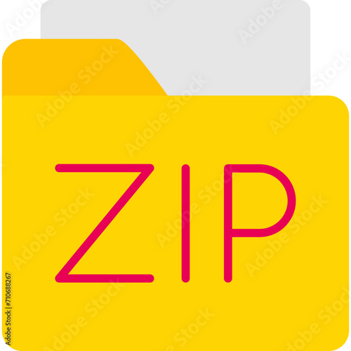 Zip Files Icon