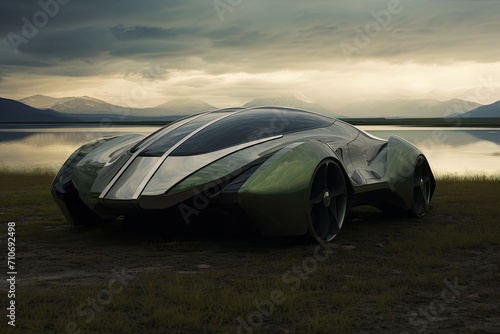 future self electro car © YamunaART