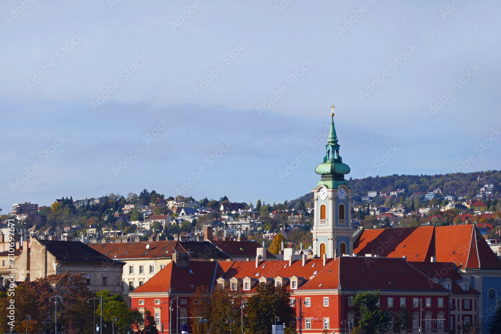 Obraz premium Kirche des verwundeten Franziskus in Budapest