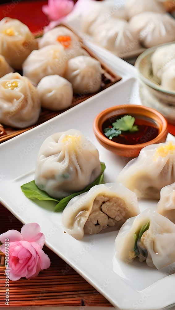 chinese food dumplings