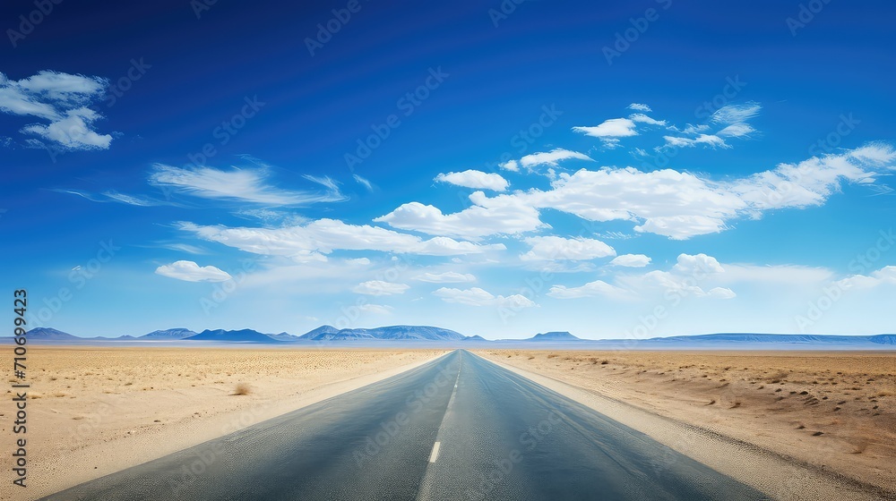 highway blue road background illustration street pavement, asphalt journey, scenic landscape highway blue road background