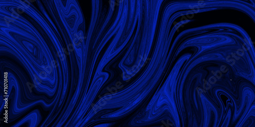 Abstract blue neon acrylic pours liquid marble surface design. Grunge black and blue texture. Grunge texture background. Fluid painting abstract texture  Intensive color mix wallpaper.