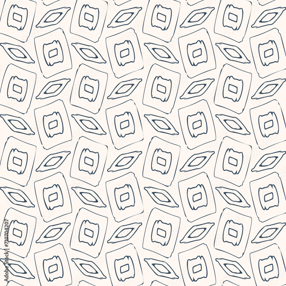 Black and white pattern with doodle style. Vector Black and white pattern with doodle style. Vector