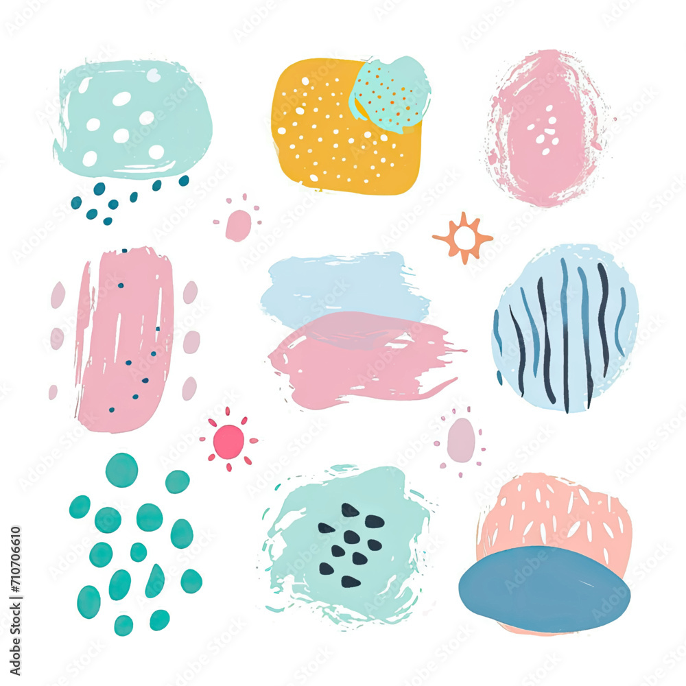 free vector set free hand doodle shape free vector set free hand doodle shape